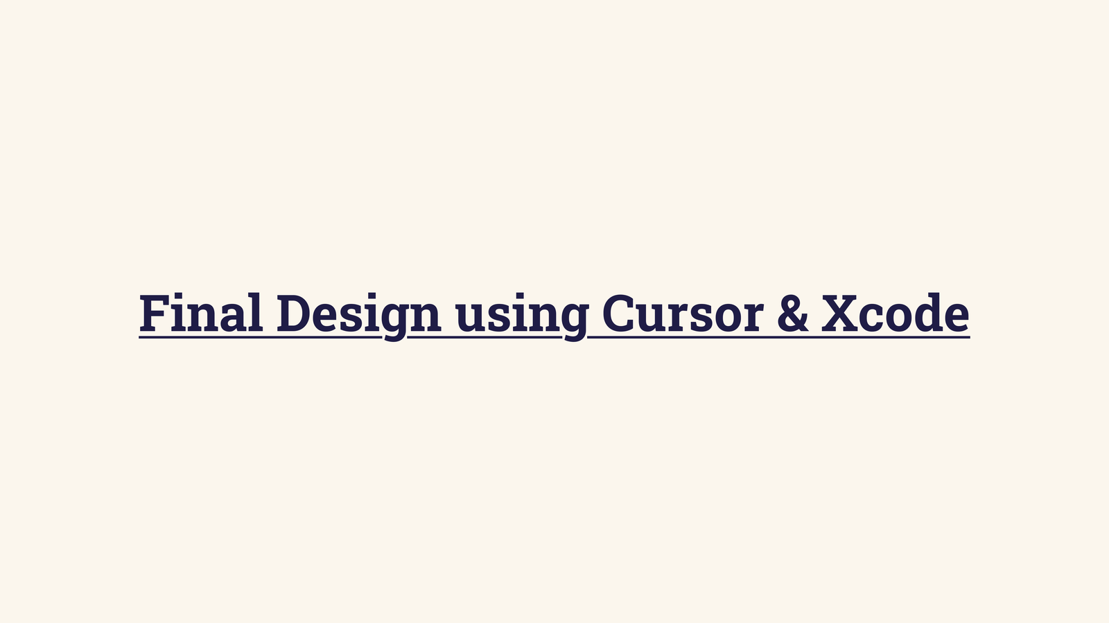 Final Lilo screens from the Cursor and Xcode prototype